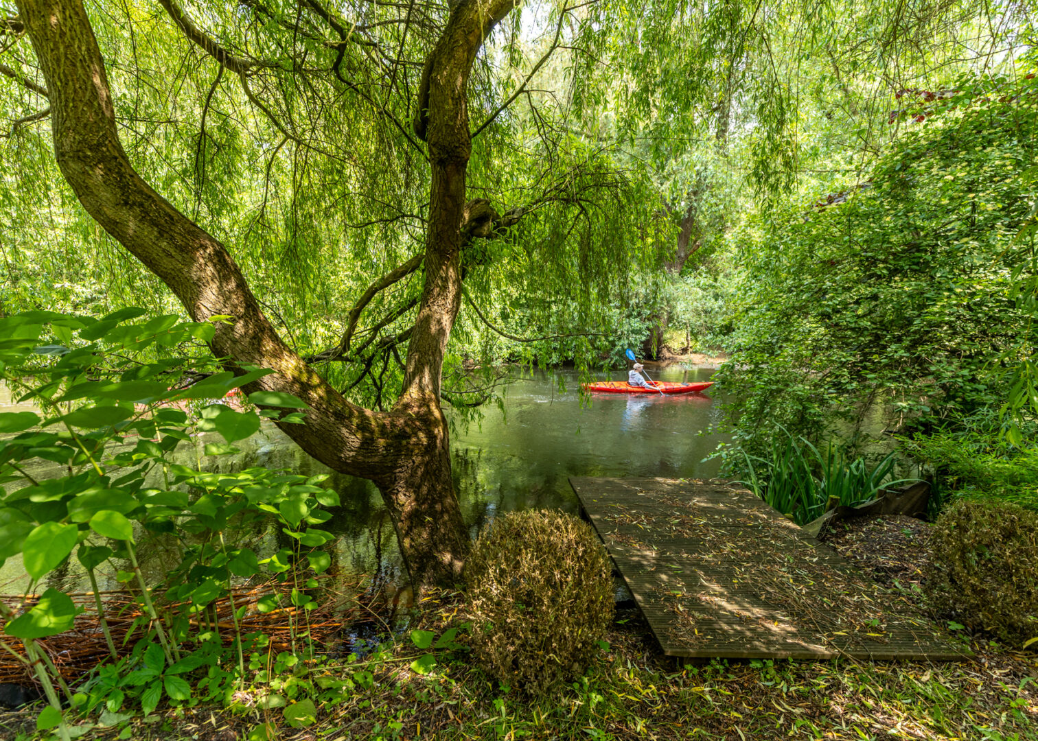 Direkt am Wasser