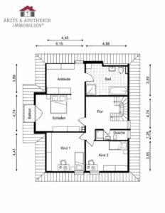 Grundriss Dachgeschoss