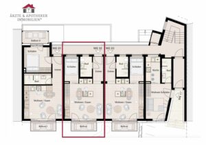 Grundriss Wohnung 2