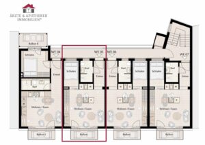 Grundriss Wohnung 5