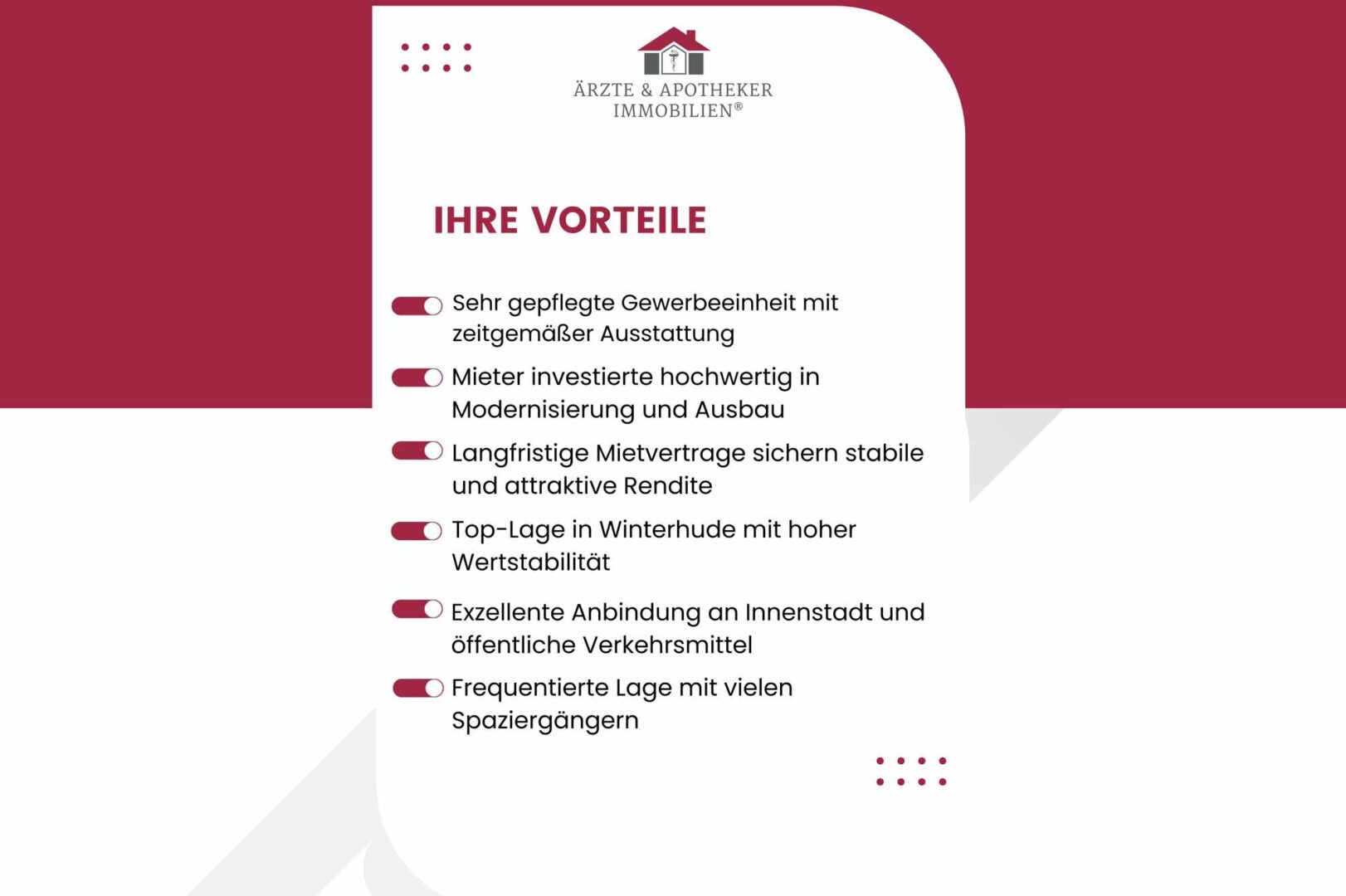 Ihre Vorteile!