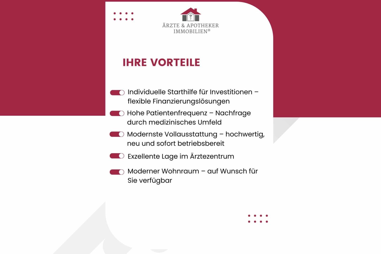 Ihre Vorteile!